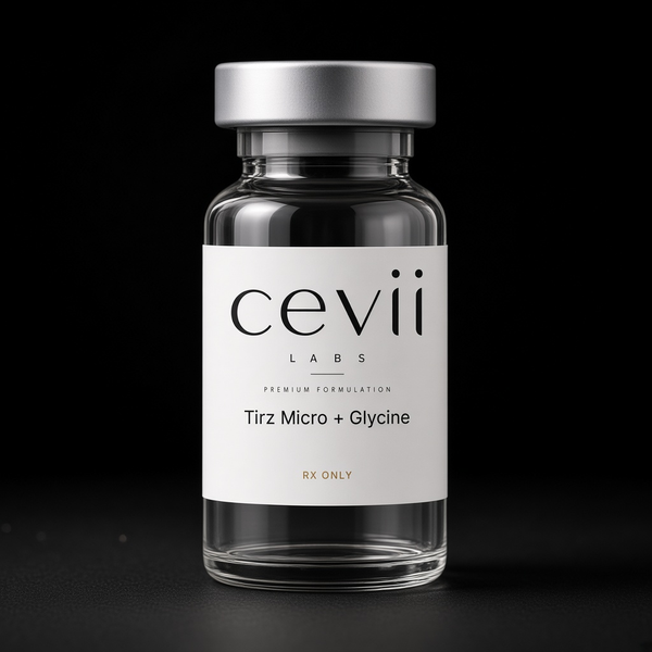 Tirzepatide Microdose Injection with Glycine