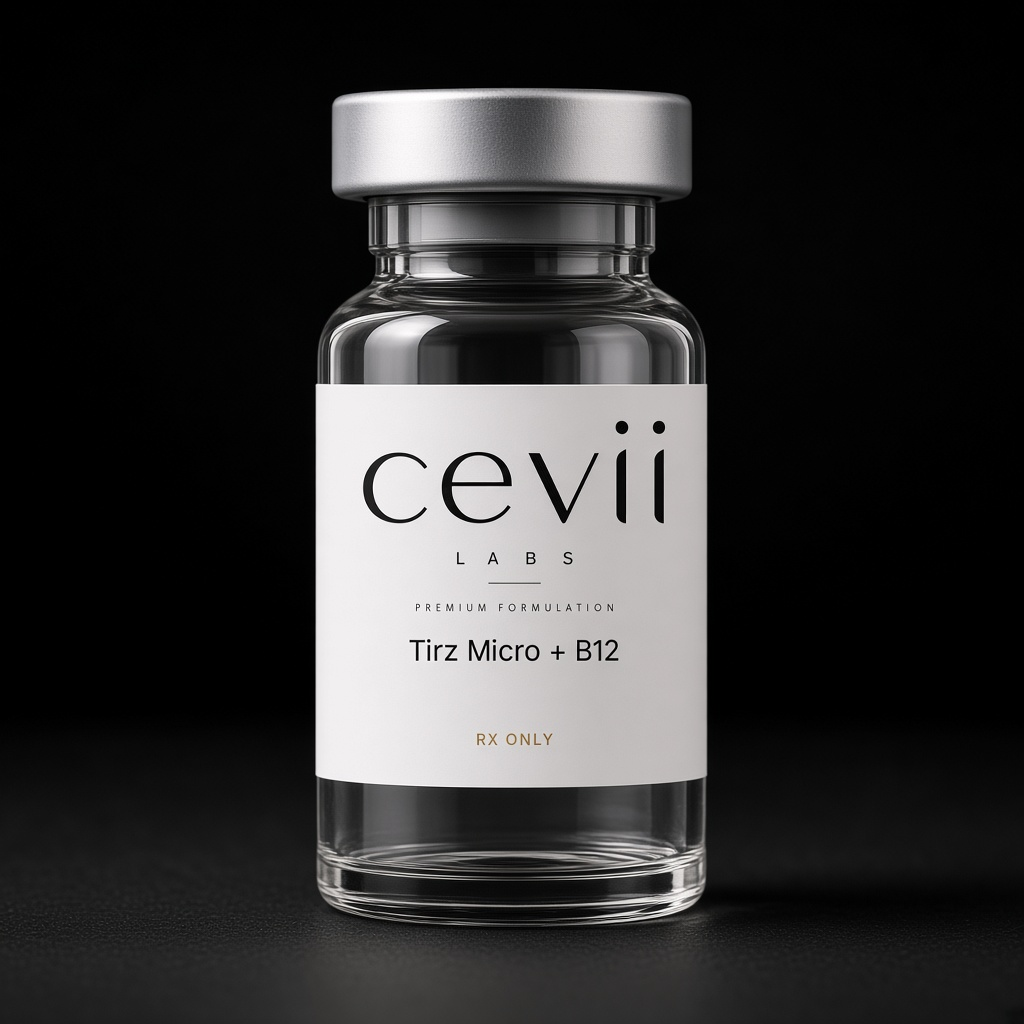 Tirzepatide Microdose Injection with B12 - cevii